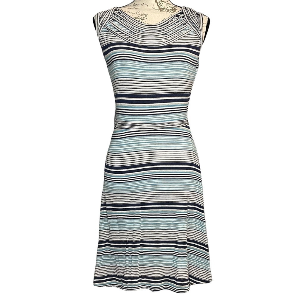 Striped Sleeveless Dress